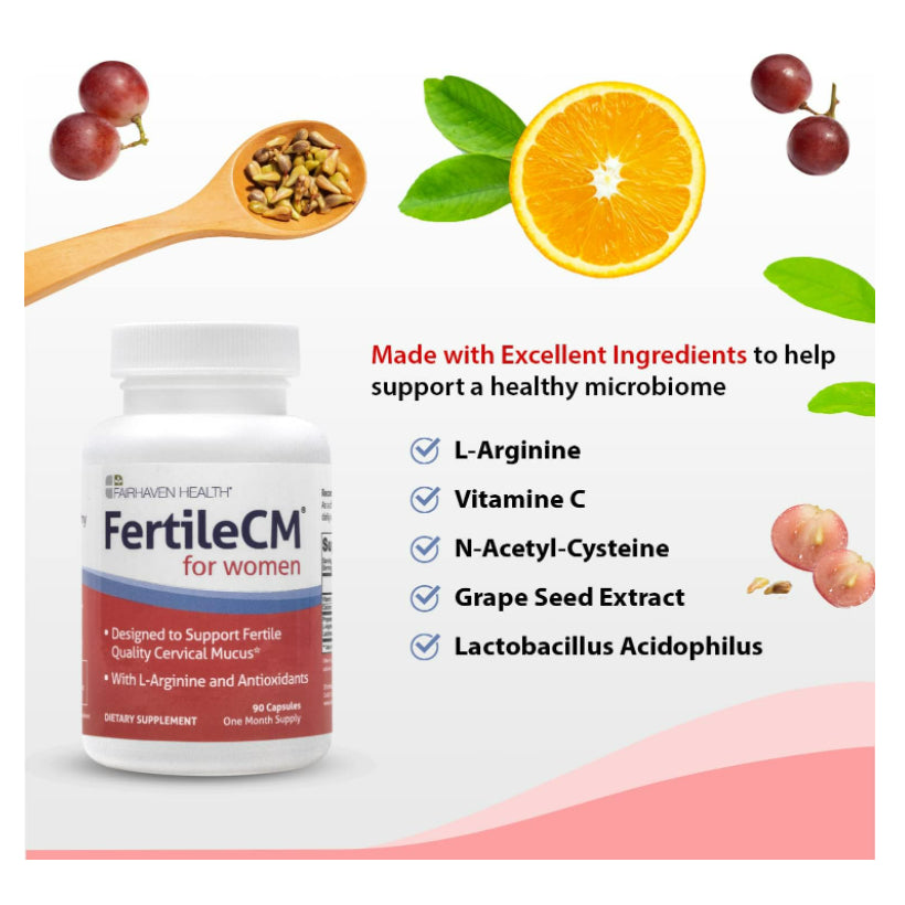 LowCost PH| Fair haven Health, FertileCM for Women, 90 Capsules