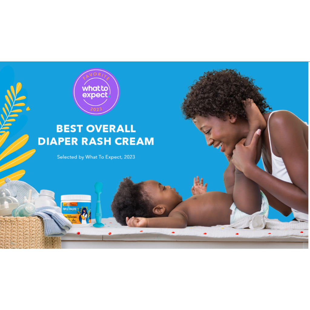 USAOnhand| Triple Paste Diaper Rash Cream for Baby - 8 Oz Tub - Zinc Oxide Ointment Treats, Soothes