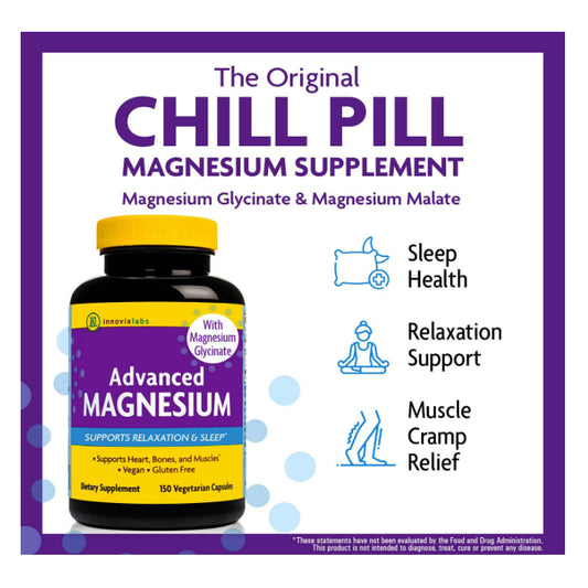 Lowcostph | InnovixLabs, Advanced Magnesium, 150 Vegetarian Capsules