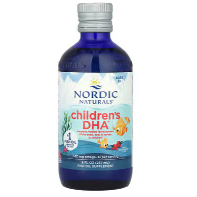 LittleSunshine | Nordic Naturals, Children's DHA, Ages 1-6, Strawberry, Vegetarian, Brain Support