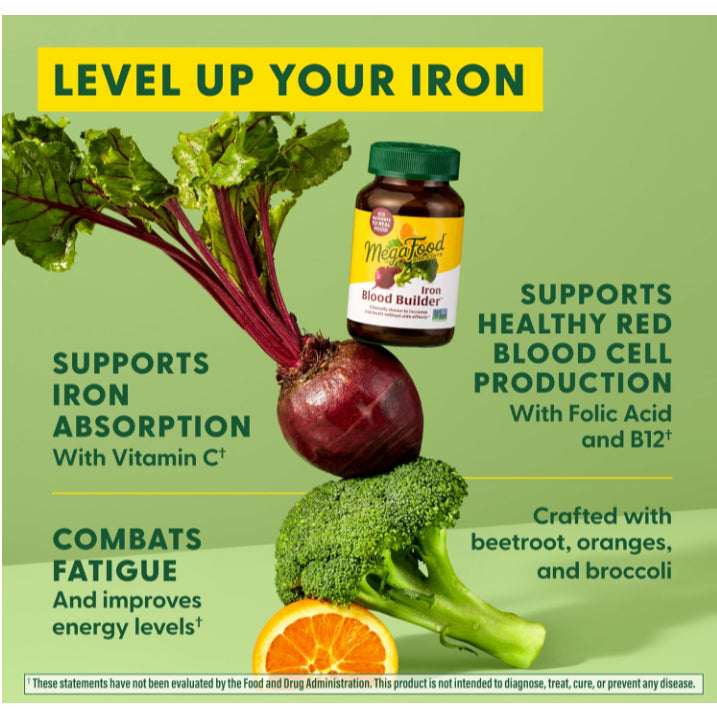 LittleSunshine | MegaFood, Iron Blood Builder, Tablets & Minis, With Nutrients Plus Real Food