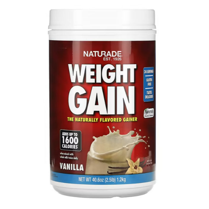 Low Cost PH | Naturade, Weight Gain, Vanilla, 2.5 lbs (40.6 oz) support meal plan tastes delicious