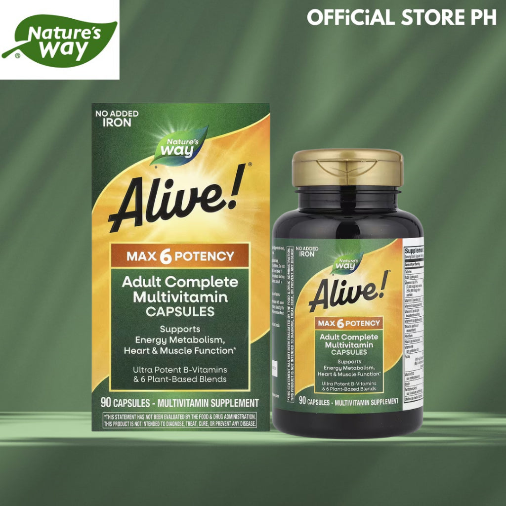 Nature's Way, Alive!® Max6 Potency Multivitamin