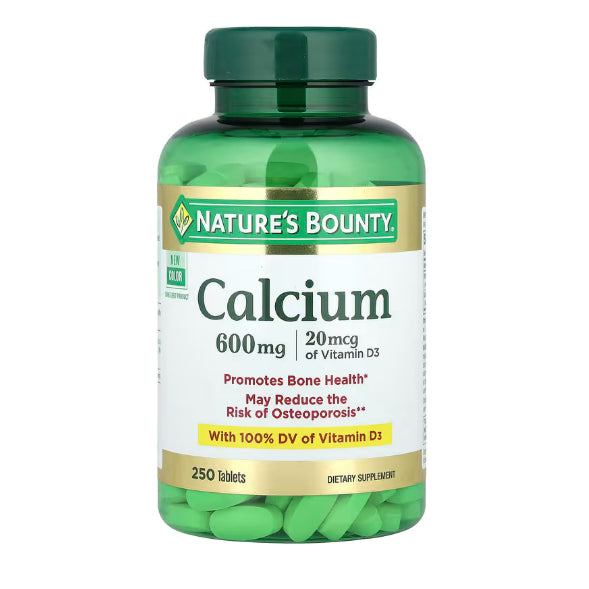 LowCost PH| Nature's Bounty, Calcium Magnesium Zinc with Vitamin D3, 100 Coated Caplets