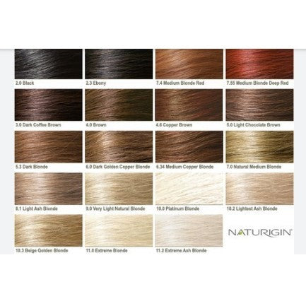 LowCostPh | Naturigin 4.6 Copper Brown 100%, 2.3 Ebony 100% Permanent Hair Colour Organic