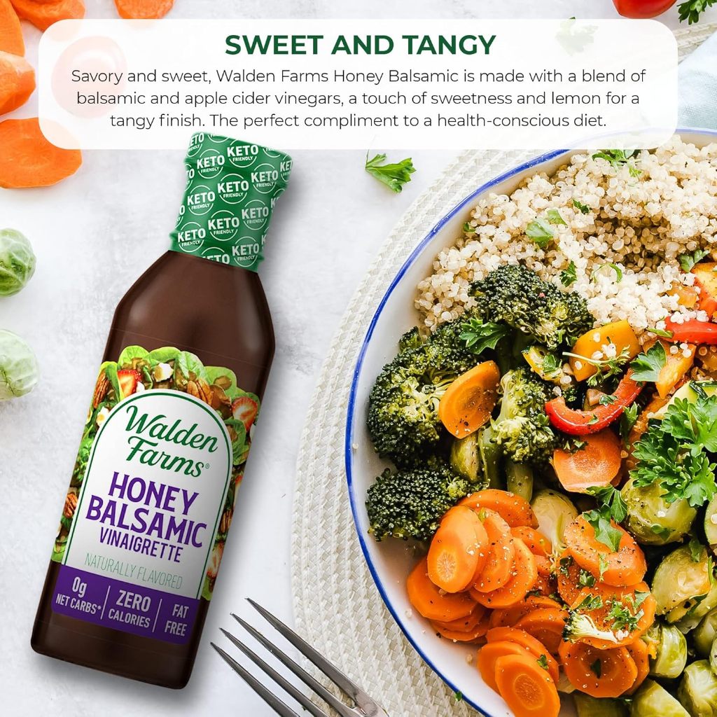 LowCostPh | Walden Farms, Honey Balsamic Vinaigrette, 12 fl oz (355 ml)