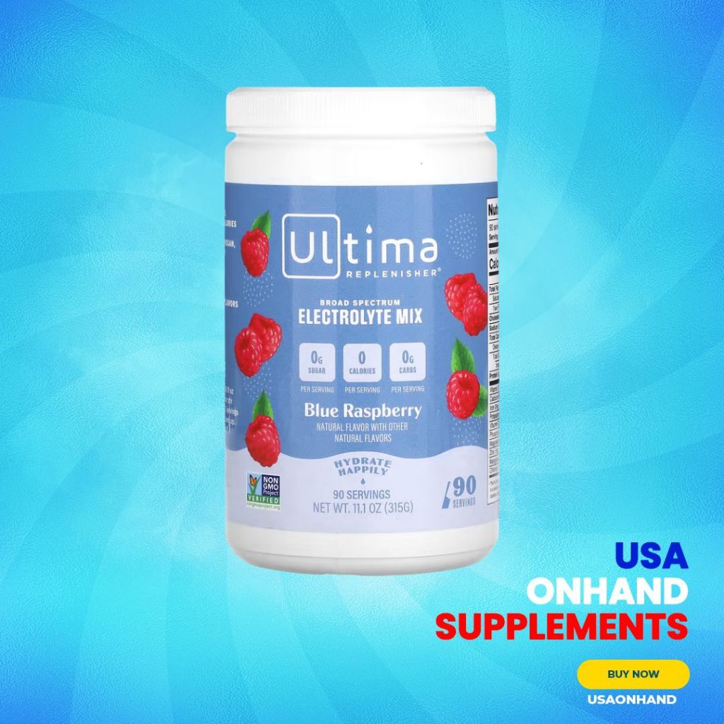 USA Onhand | Ultima Replenisher, Electrolyte Mix ( Great For Hydration & Digestive Issues )
