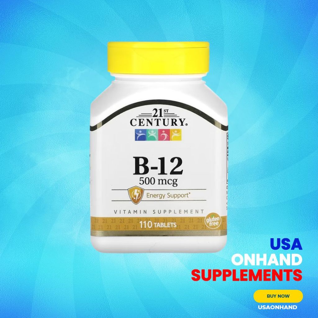 USA Onhand | 21st Century, B-6 & B-12 ( Energy Support )