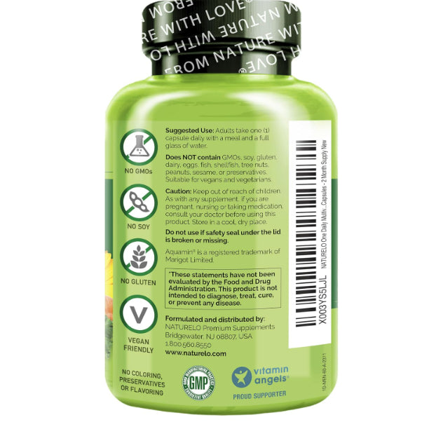 LowCost PH| NATURELO, One Daily Multivitamin For Men, 240 Vegetarian Capsules