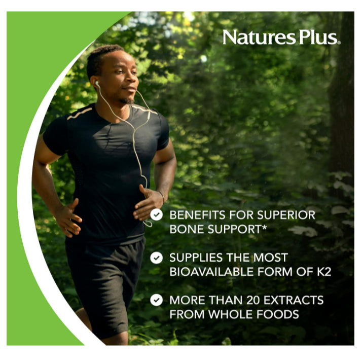 LowCost PH| NaturesPlus, Source of Life, Garden, Organic Vitamin K2, 60 Vegan Caps