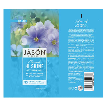 LowCost PH| Jason Natural, Styling Gel, Flaxseed Hi Shine, 6 oz (170 g)