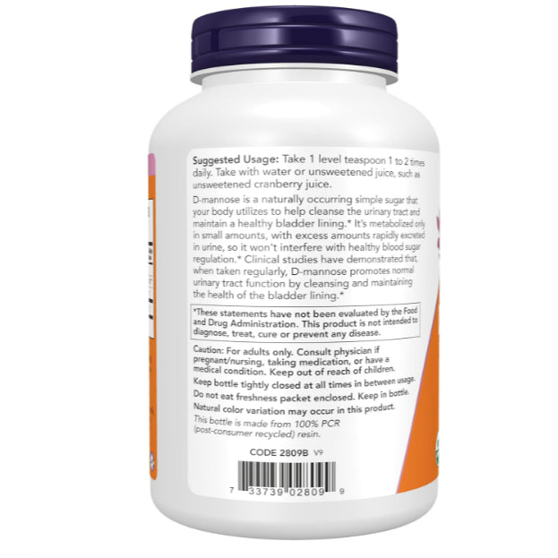 LowCost PH| NOW Foods Supplements, D-Mannose Powder, Non-GMO Project Verified, Healthy Uri-Tract