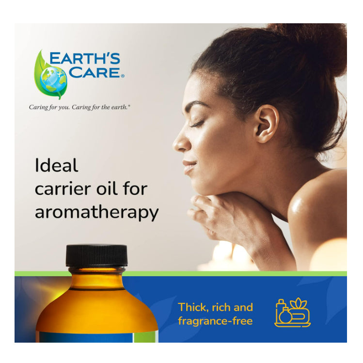 USAOnhand| Earth's Care Castor Oil - 100% Pure Castor Oil Expeller Pressed - All Natural 236ml