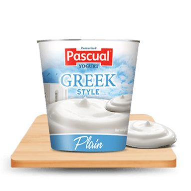 LowCostPh | Pascual Yogurt Greek Style Plain 4pcs, Supports digestive health