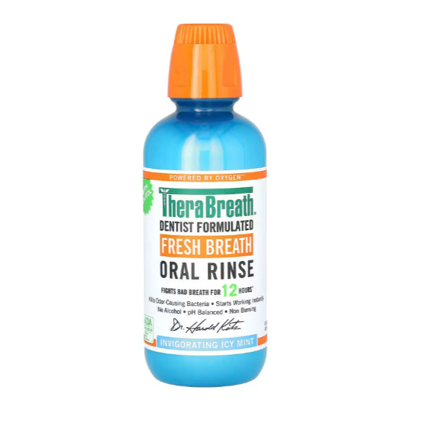LowCostPh | TheraBreath, Dry Mouth, Mandarin Mint, & Tart Berry, 100 Lozenges| Oral Rinse | Tongue C