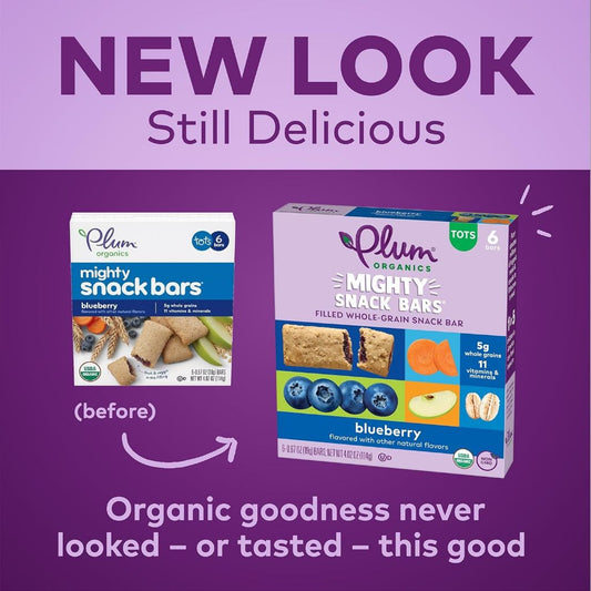 LittleSunshine | Plum Organics, Mighty Snack Bars, Tots, Strawberry, Pumpkin Banana, Blueberry