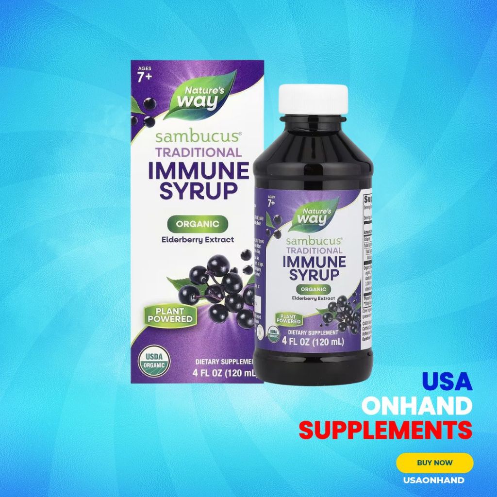 USA Onhand | Nature's Way, Sambucus for Kids & Adult