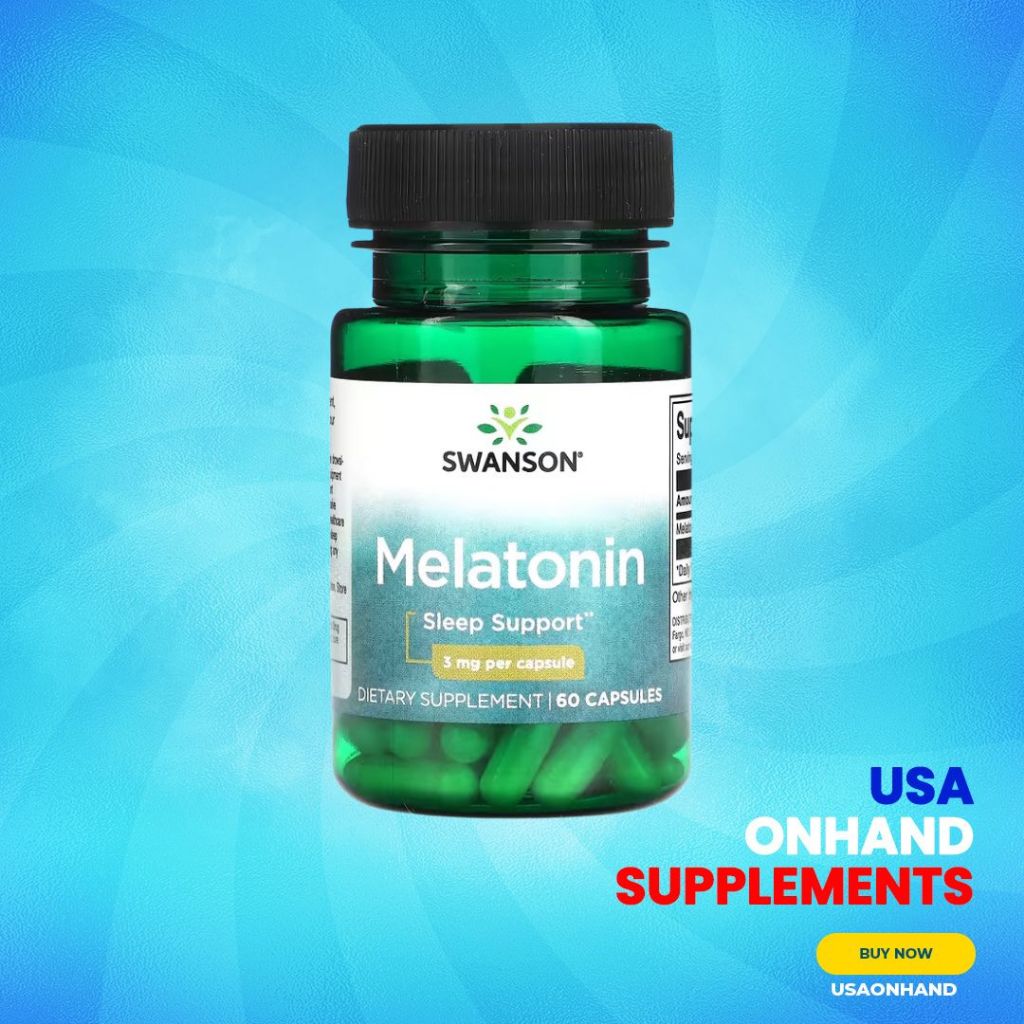 USA Onhand | Swanson, Melatonin ( Sleep Support )