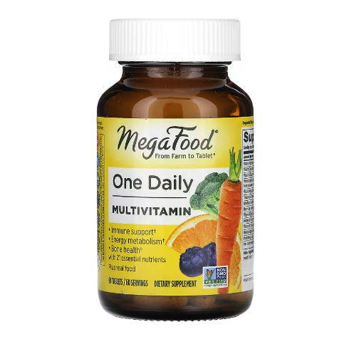 LowCostPh | MegaFood, One Daily Multivitamin, With 21 Essential Nutrients Plus Real Food Immune Supp