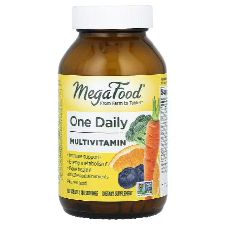 LowCostPh | MegaFood, One Daily Multivitamin, With 21 Essential Nutrients Plus Real Food Immune Supp