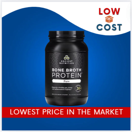 LowCost PH| Ancient Nutrition, Bone Broth Protein, Pure, 2 lb (892 g)
