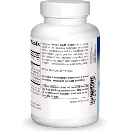 LowCostPH | Planetary Herbals, Calm Child, 440 mg, 150 Tablets/ Herbal Syrup, 4 fl oz (118.28 mL)