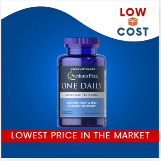 LowCost PH| Puritan's Pride One Daily Mens Multivitamin Caplets, 100 coated caplets