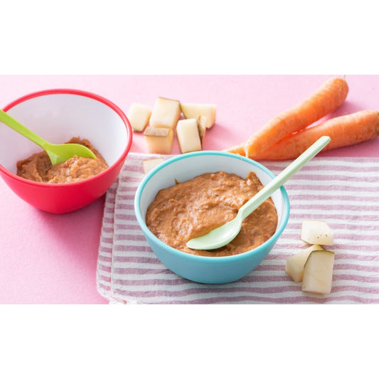 Little Sunshine | Rudolfs Organic Salmon, Chicken, Beef Meat, Pumpkin, Mango, Cauliflower 6+ Months