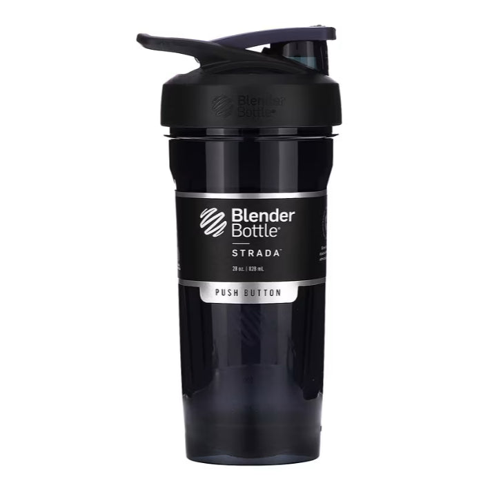 Blender Bottle, Classic with Loop, Black, 28 oz (828 ml)