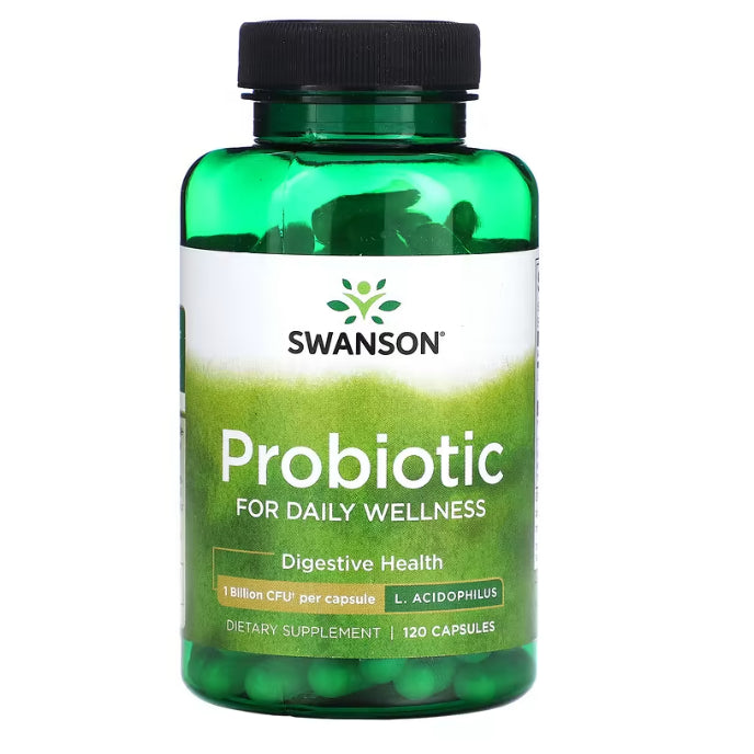 LowCost PH| Swanson, Probiotic, 1 Billion CFU, 120 Capsules