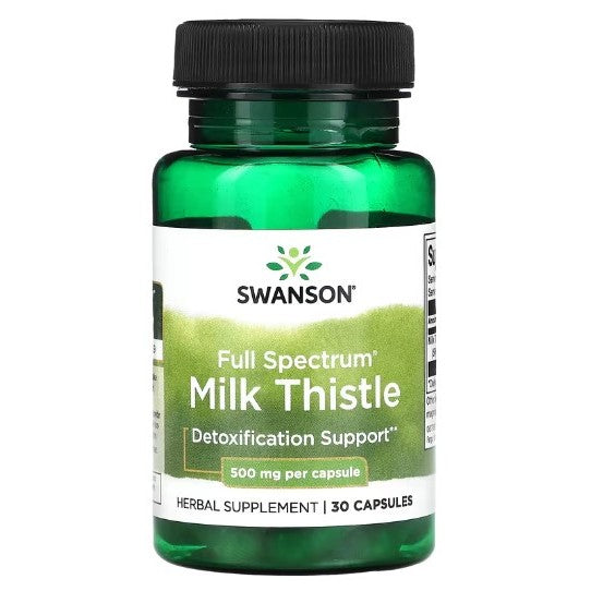 Swanson Ph | Swanson Milk Thistle Dandelion & Yellow Dock, Combination, Full Spectrum, Detox Support