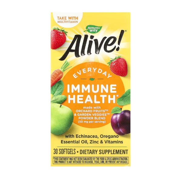 USA Onhand | Nature's Way, Alive! Max3 Potency, Men's and Women's Daily Multivitamin, No Added Iron
