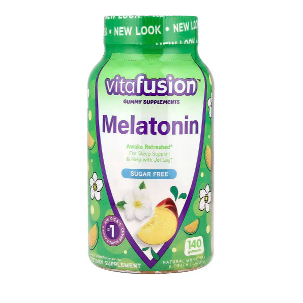 Low Cost PH | VitaFusion, Melatonin, Sugar Free, Natural White Tea & Peach Flavors SLEEP AID