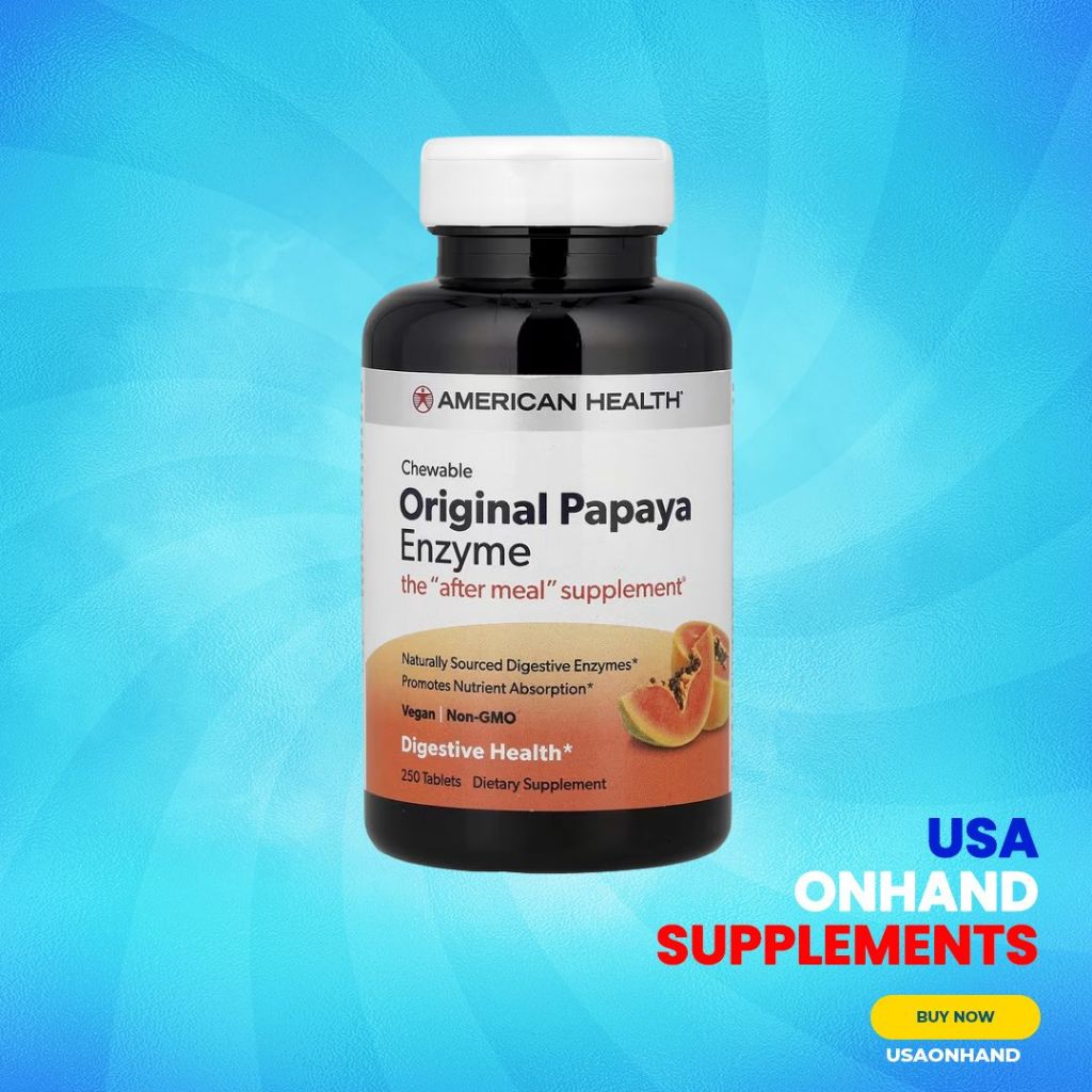USA Onhand | American Health Papaya Enzyme ( Digestive Support )