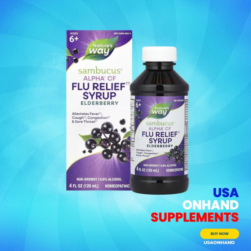 USA Onhand | Nature's Way, Sambucus for Kids & Adult