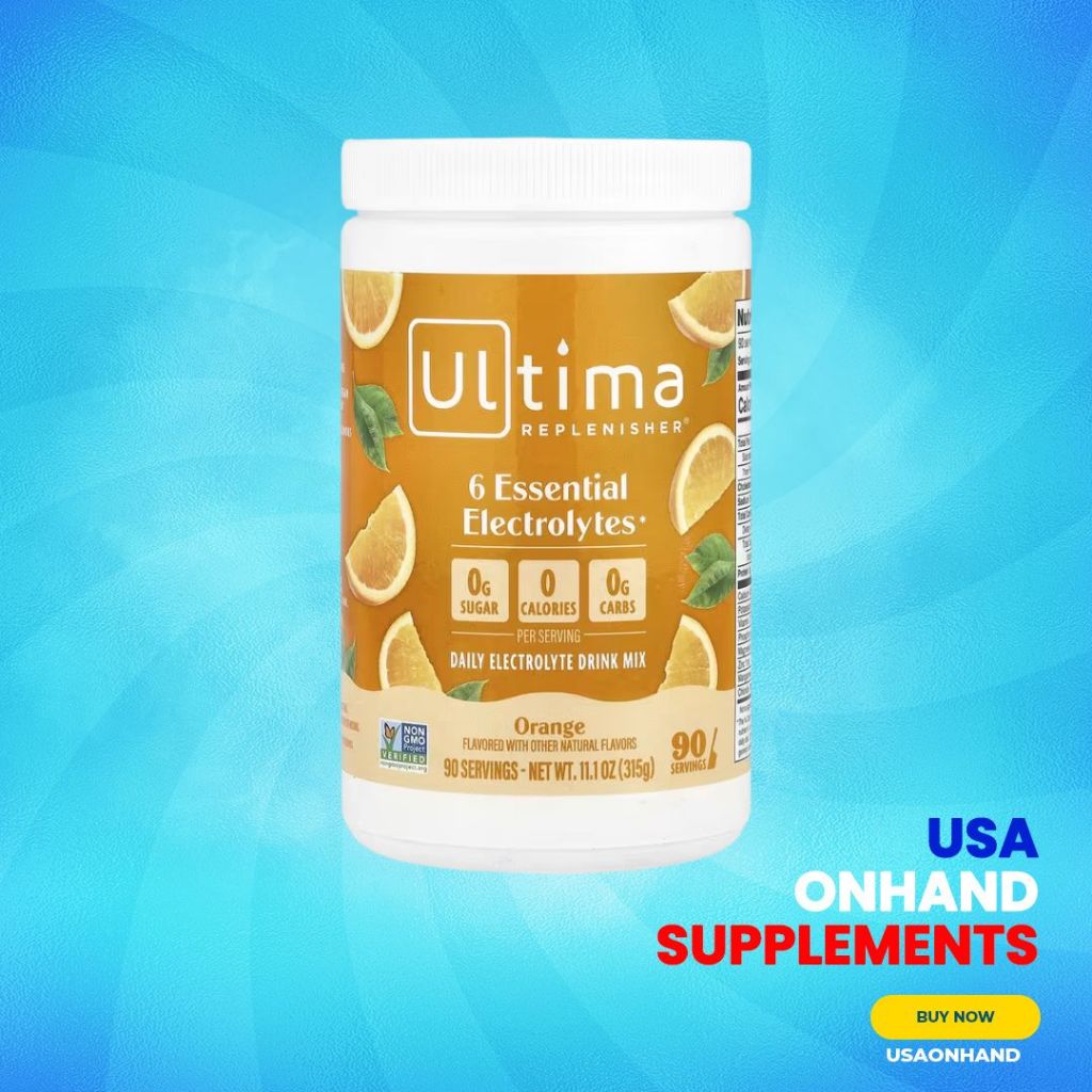USA Onhand | Ultima Replenisher, Electrolyte Mix ( Great For Hydration & Digestive Issues )