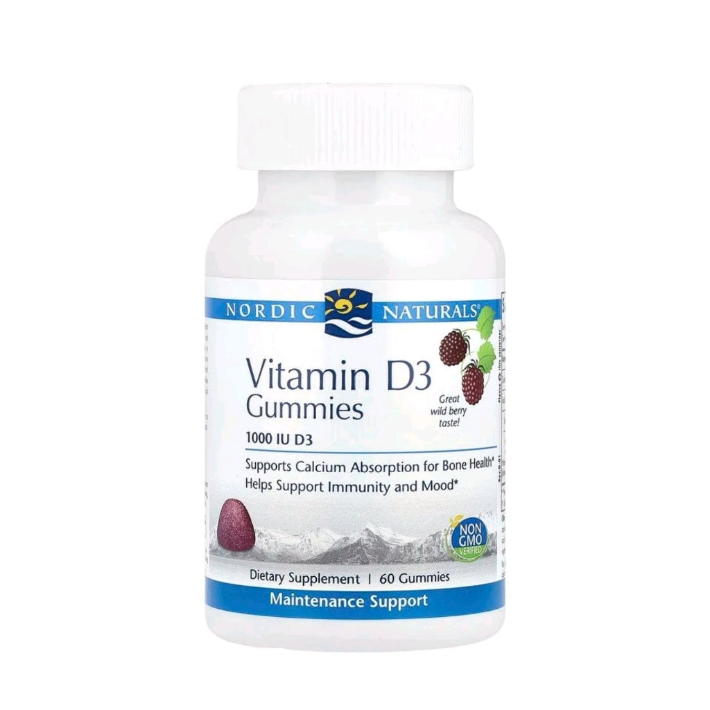 LowCostPh | Nordic Naturals, Vitamin D3 Gummies Kids, Wild Watermelon, 400 IU, D3 Gummies, 25 mcg
