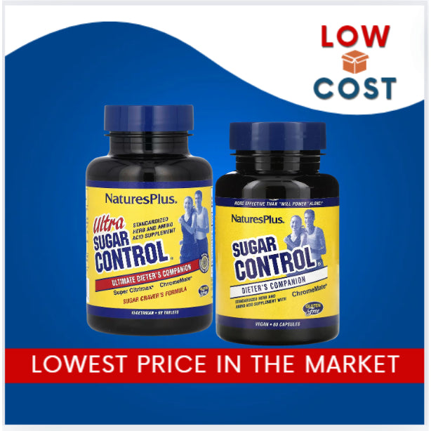 LowCost PH| NaturesPlus, Sugar Control, Ultra Sugar Control Ultimate Dieter's Companion Curbs Sugar