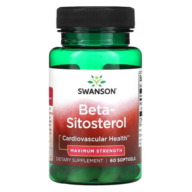 Swanson Ph | Swanson Pterostilbene 50mg, Beta-Sitosterol, Plant Sterols Max Strength, Resveratrol,