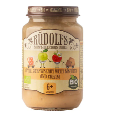 LittleSunshine | Rudolfs Organic Vegetable, Chicken, Apple, Beef Puree 6+ Months Stage 1, Stage 2 8+
