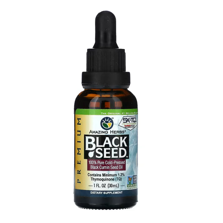 Low Cost PH | Amazing Herbs Black Seed, 500 mg, Support for Respiratory Digestive & Immune System