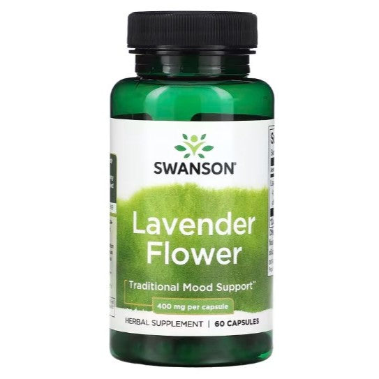 Swanson Ph | Swanson Full Spectrum Passion Flower, Lemon Balm, Lavender Flower, Stress Support