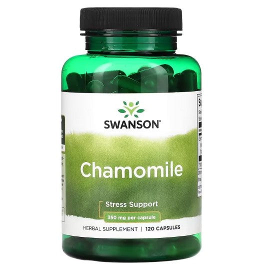 Swanson Ph | Swanson, Full Spectrum Valerian, Chamomile & Hops, 60 Capsules.Stress Support Herbal