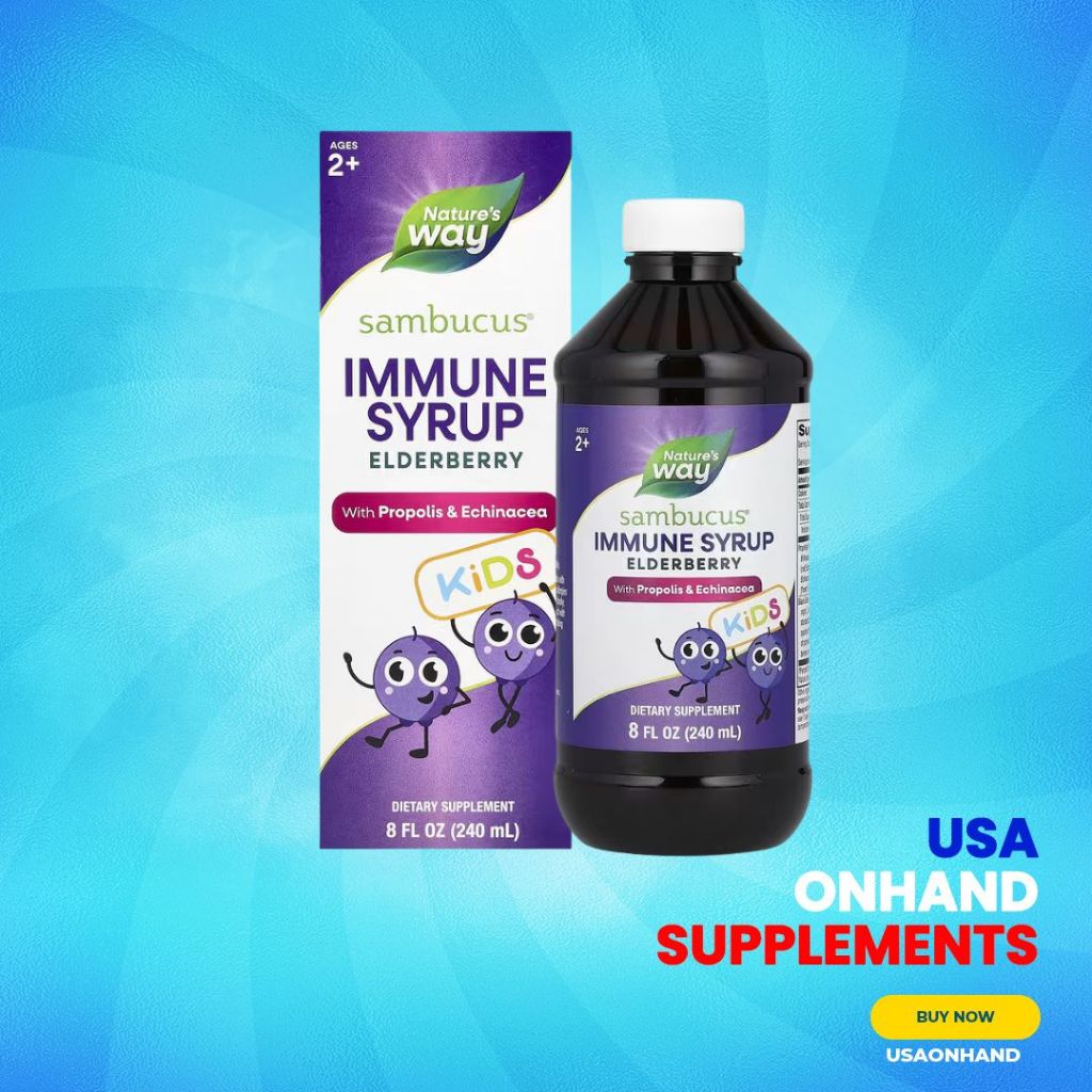 USA Onhand | Nature's Way, Sambucus for Kids & Adult