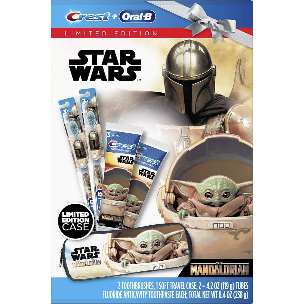 LowCostPh | Crest, Kids, Fluoride Anticavity Toothpaste, Star Wars The Mandalorian, 3+ Strawberry