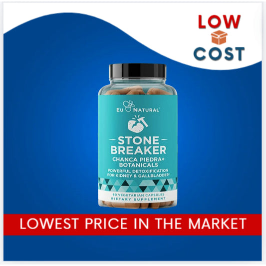 LowCost PH| Eu Natural, Stone Breaker, 60 Vegetarian Capsules