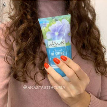 USAOnhand| Jason Natural, Styling Gel, Flaxseed Hi Shine, 6 oz (170 g)