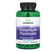 USAOnhand| Swanson, Chromium Picolinate, 200 mcg, 100 Capsules
