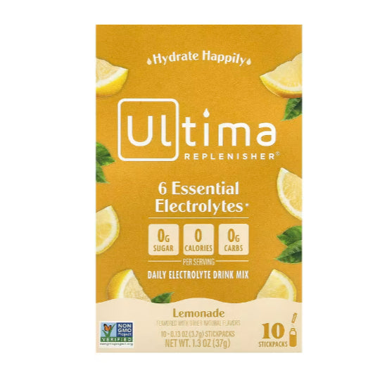 LowCostPH | NutriBiotic, Essential Electrolytes \ Ultima Replenisher, Electrolyte Drink Mix.