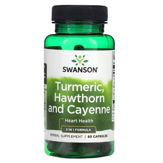 Swanson Ph | Swanson, Turmeric, Garlic, Fenugreek, Turmeric, Hawthorn, Super Cayenne, Herbal